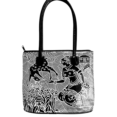 Ladies Shoulder Leather Bag