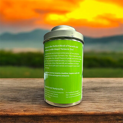 Ginger Turmeric Tea - Color: Brown
