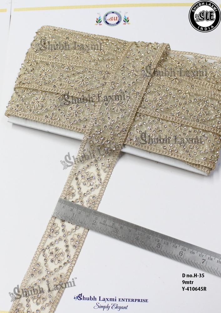 embroidery & stone lace