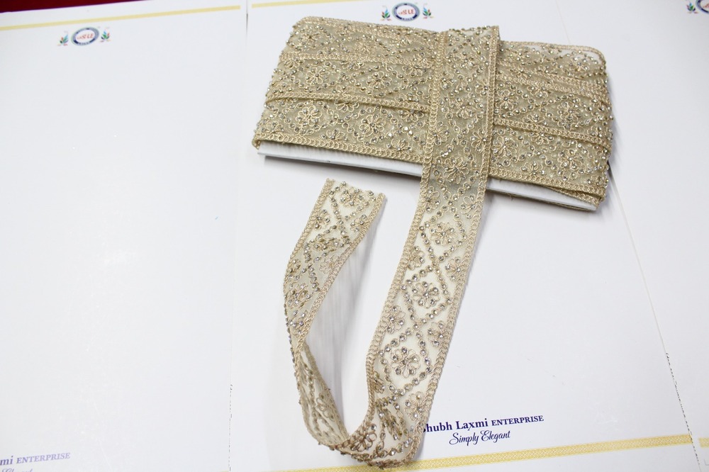 embroidery & stone lace