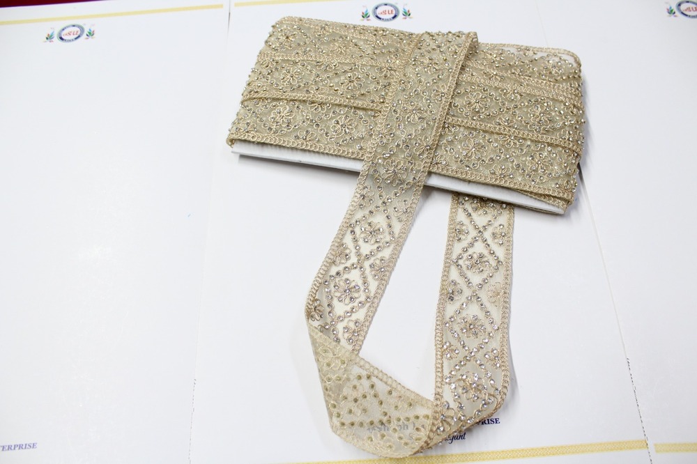 embroidery & stone lace