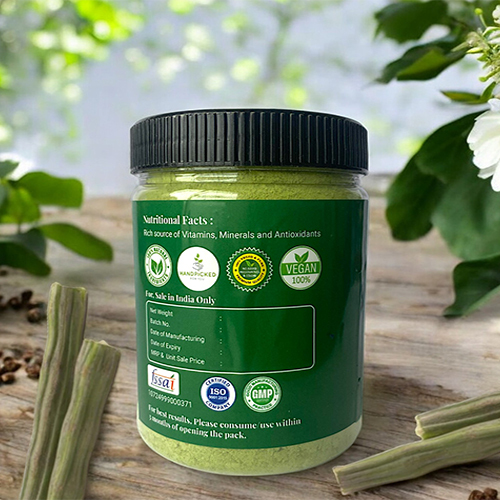 Moringa Powder - 200gm - Packaging Type: Jar