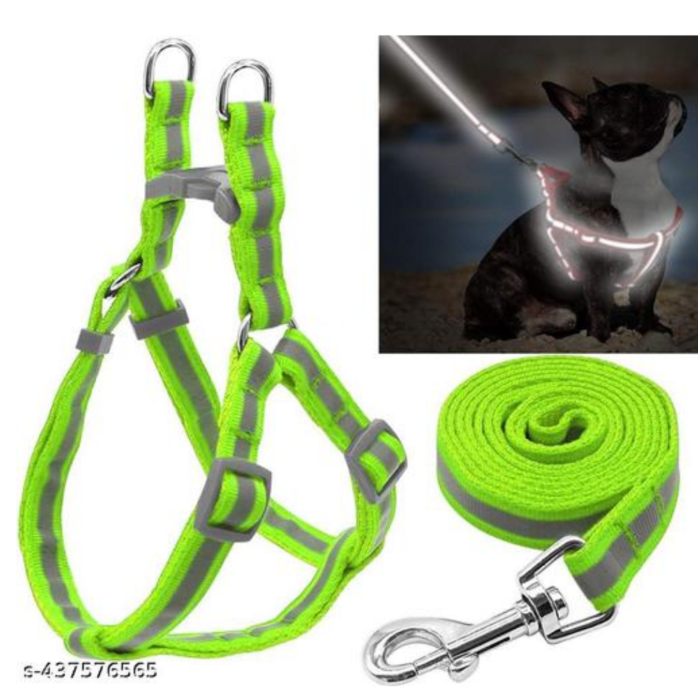 REFLECTIVE CAT HARNESS BODY SET