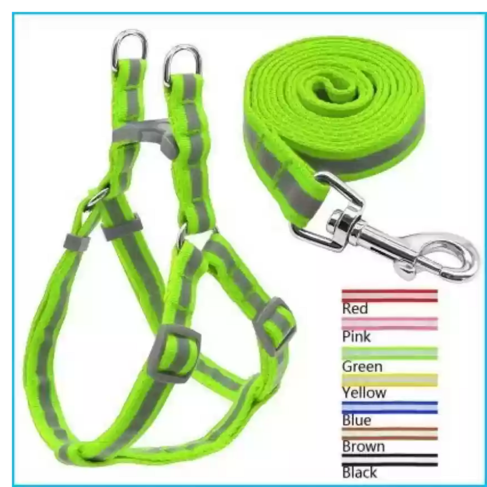 REFLECTIVE CAT HARNESS BODY SET