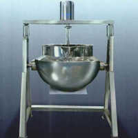 Ss Tilting Paste Kettle Machine - Color: Silver