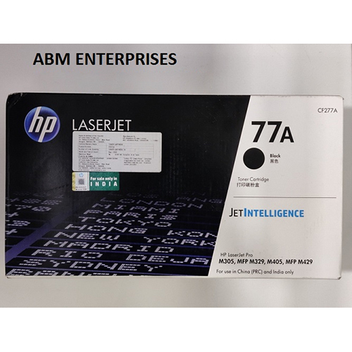 HP 77A Black Toner Cartridge
