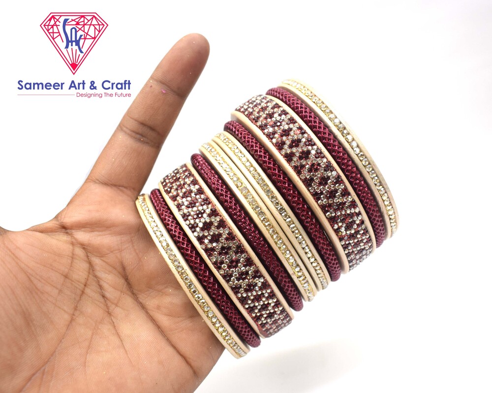 Handmade Design Ladies Fashion Multi Color Lac Bangle Set