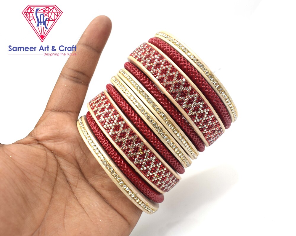Handmade Design Ladies Fashion Multi Color Lac Bangle Set