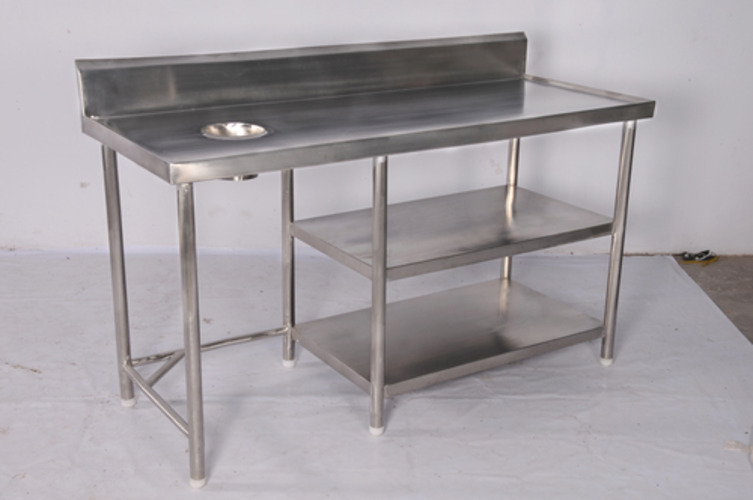Solid steel Dish Landing Table