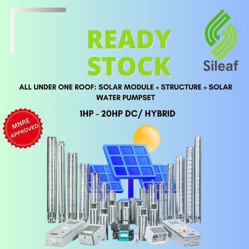 Dc Solar Pump - Application: Submersible