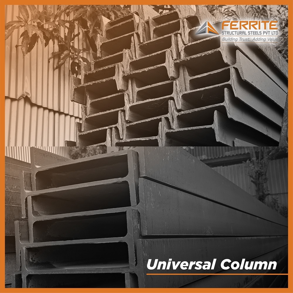 Universal Steel Columns - Application: Construction