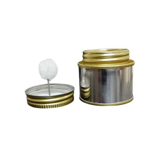 Brush In Can Tin Can