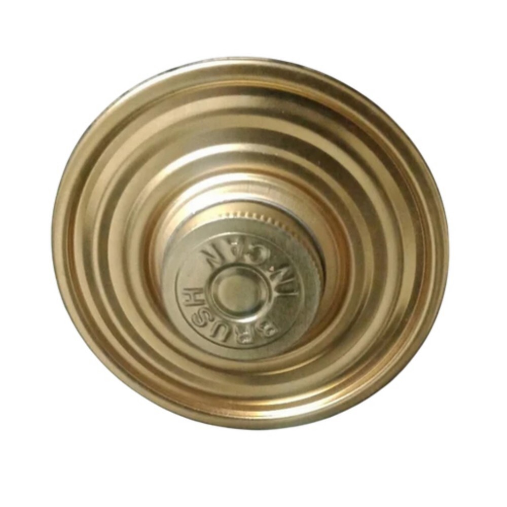 Brush In Can Neck Cap - Color: Golden