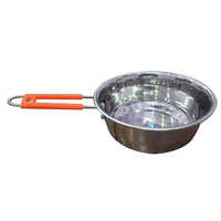 Sauce Pan - Stainless Steel, Deep Round Design with Long Handle and Lid | Ideal for Boiling, Simmering, Sauces, and Custards