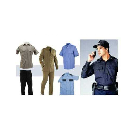Mall Security Guard Uniforms - Color: Multicolor