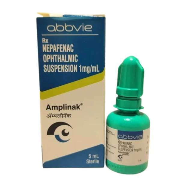 Nepafenac Ophthalmic Suspension 1mg/ml - Age Group: Suitable For All Ages