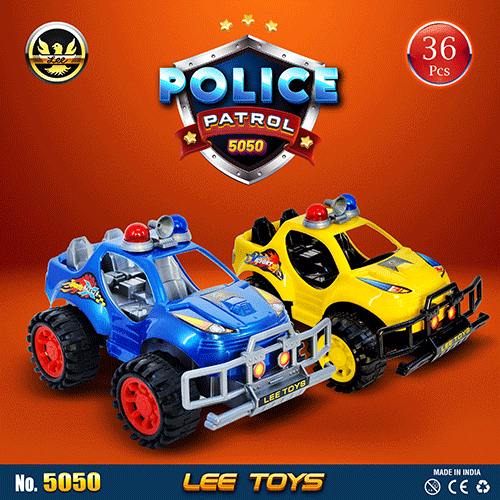 36 Pcs Police Patrol Car 5050