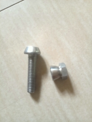 Anti Theft Steel Nut And Bolt