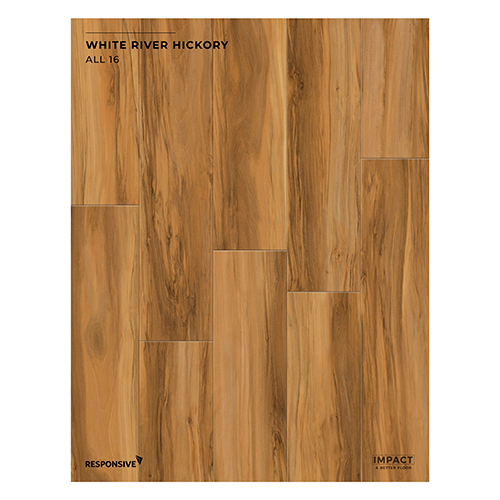All 16 White River Hickory SPC Flooring