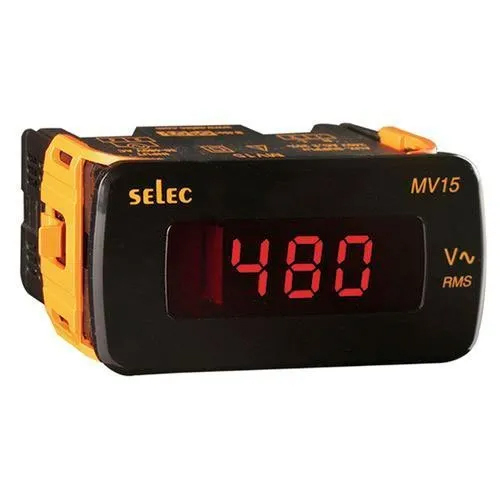 Selec Digital Voltmeters - Application: Industrial