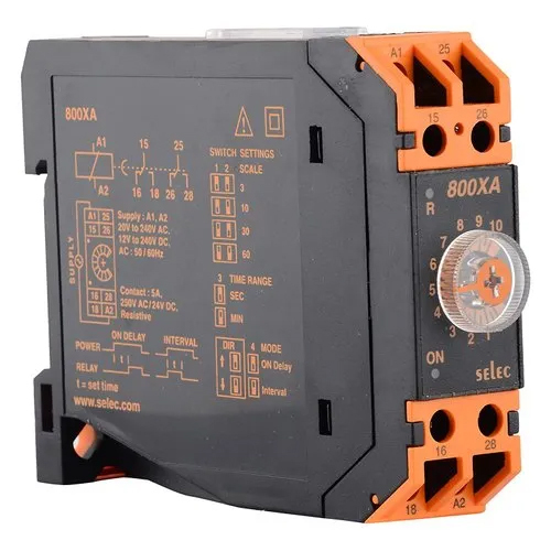 Selec Cyclic Timer - Color: Black