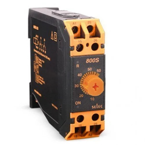 Selec Analogue Timer - Color: Black