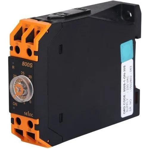 Selec Analog Timer - Color: Black