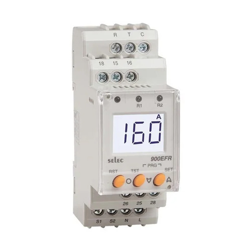 Earth Fault Relay - Coil Voltage: 85 To 270V Ac/Dc Volt (V)