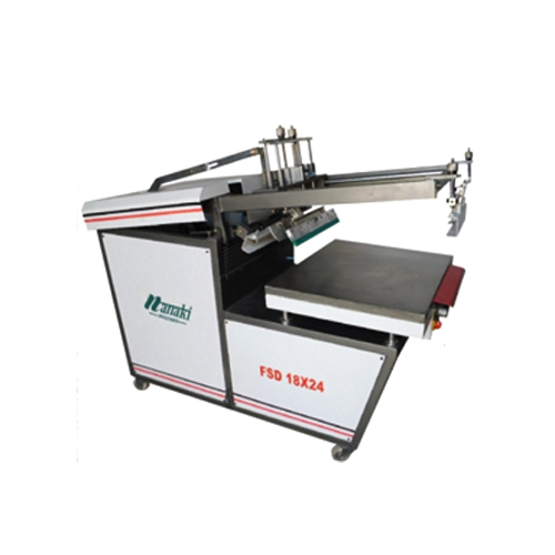 Ni-Csf Eco Clam Shell Flat Screen Printing Machine - Material: Mild Steel