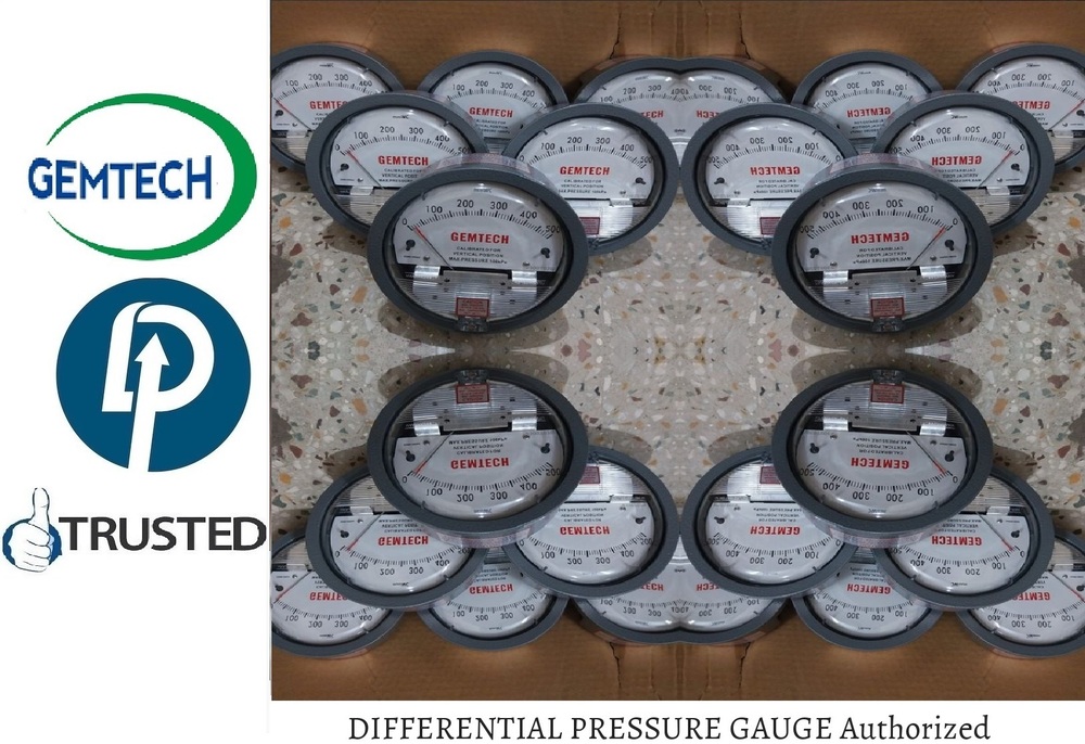 Gemtech Differential Pressure Gauge In Paravada Industrial Area (Ap) - Accuracy: - A 2% Of Full Span At 70 (21 (A 3% On -0