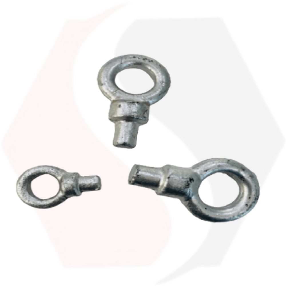 12 Mm Eye Bolt - Color: Silver