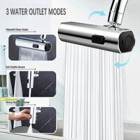 Movable Kitchen Sink Faucet 3 Modes Multi-functional Swivel Faucet Extender - Application: Restaurant