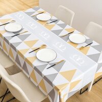 Dining Table Cover Waterproof Printed Table Covers