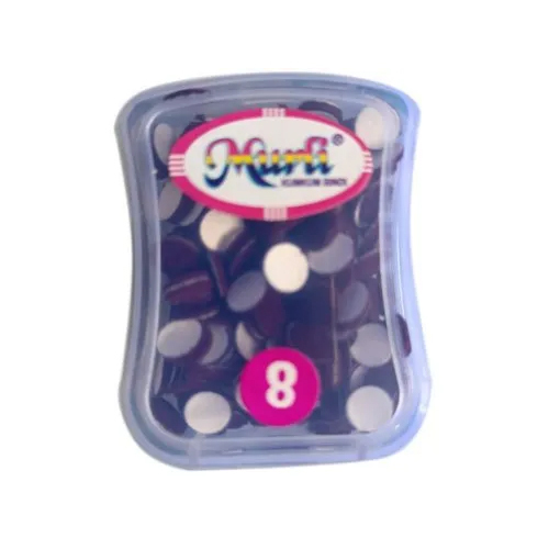 Ladies Platinum Bindi - Color: Red/White