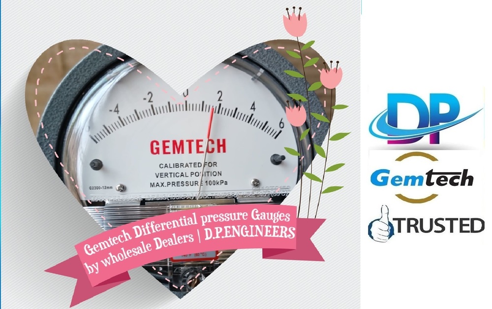 Top Gemtech Differential Pressure Gauge Products From Verified In Delhi Ncr - Accuracy: - A 2% Of Full Span At 70 (21 (A 3% On -0