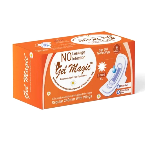 280mm Extra Long Gel Magic XL Sanitary 7 Pad