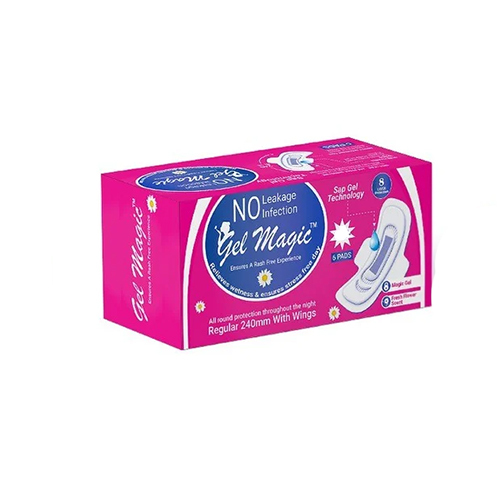 240mm Sanitary Napkin Gel Magic Pads