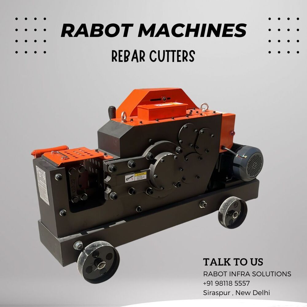 Gq52 - Rebar Cutting Machine - Cutting Speed: 28 Times/ Sec Rpm