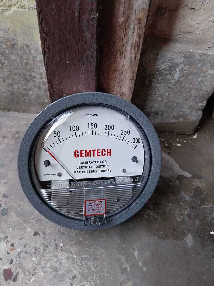 Gemtech Differential Pressure Guage Best Brand