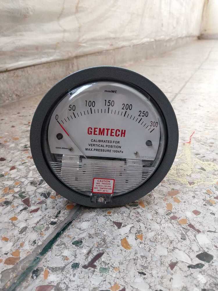 Gemtech Differential Pressure Guage Best Brand