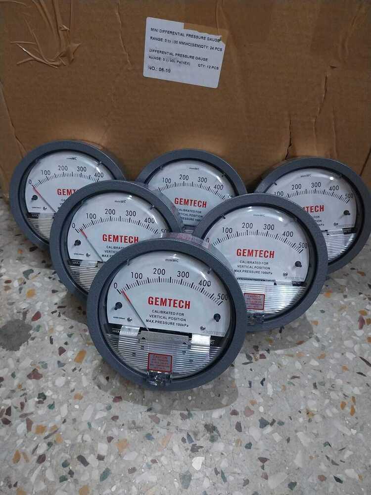 Gemtech Differential Pressure Gauge In Barhi Sonipat