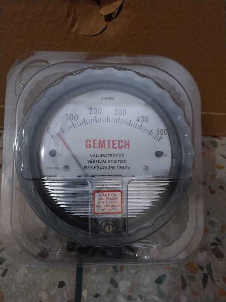 Wholesaler India Gemtech Differential Pressure Gauge In Sonipat Haryana