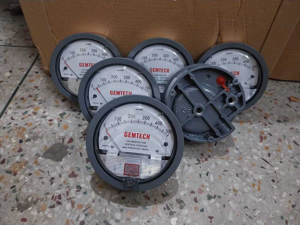 Wholesaler India Gemtech Differential Pressure Gauge In Sonipat Haryana
