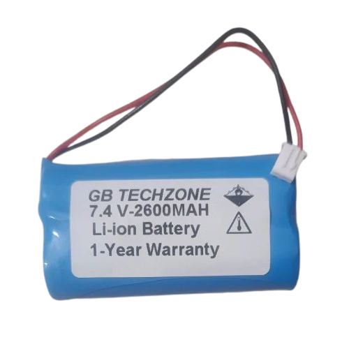 7.4 Volt 2600Mah Lithium Ion Battery For Ngx Billing Machine - Features: Long Lifespan