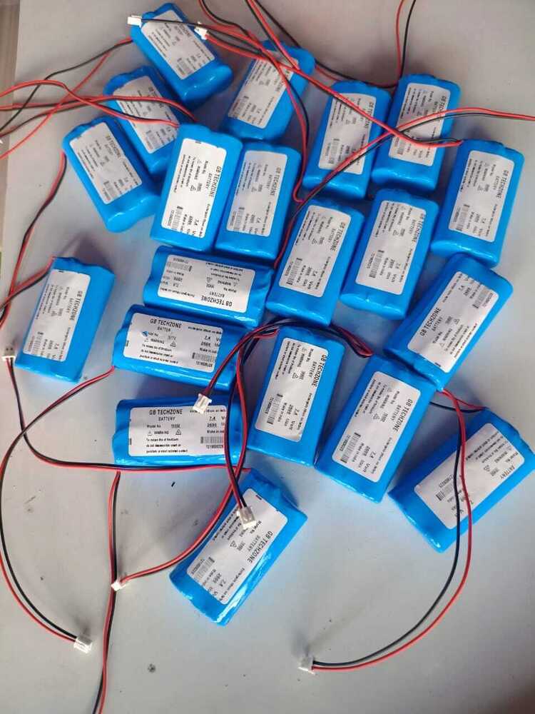 7.4 Volt 2200Mah Lithium Ion Rrechargable Battery For Bala Ji Ticketing Machine - Features: Long Lifespan