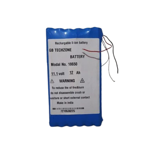 11.1Volt 12 Ah Solar Light Lithium Ion Battery - Features: Long Lifespan