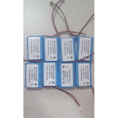 7.4 Volt 1100 Mah Prismatic Battery