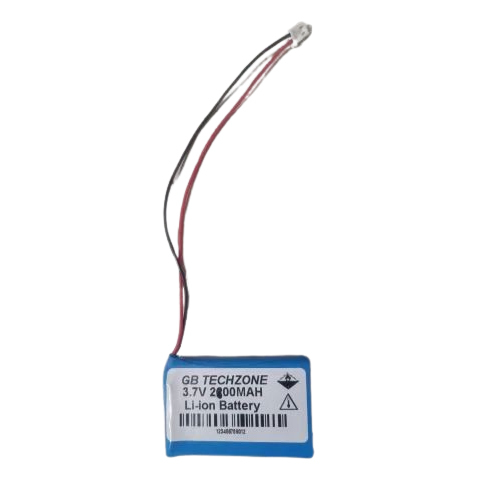 3.7 Volt 2000 Mah Prismatic Battery - Features: Long Lifespan