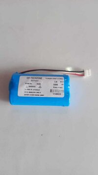 7.4 Volt 2600mah Lithium Ion Battery For Wep Billing Machine - Color: Blue