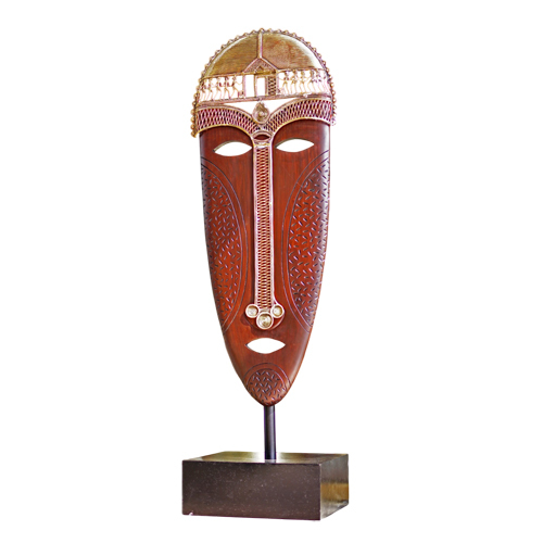 Tribal Bride Mask Standy